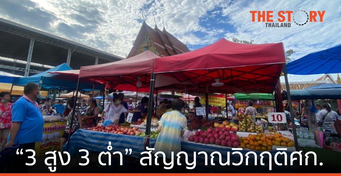 “3 สูง 3 ต่ำ”… สัญญาณวิกฤติเศรษฐกิจ