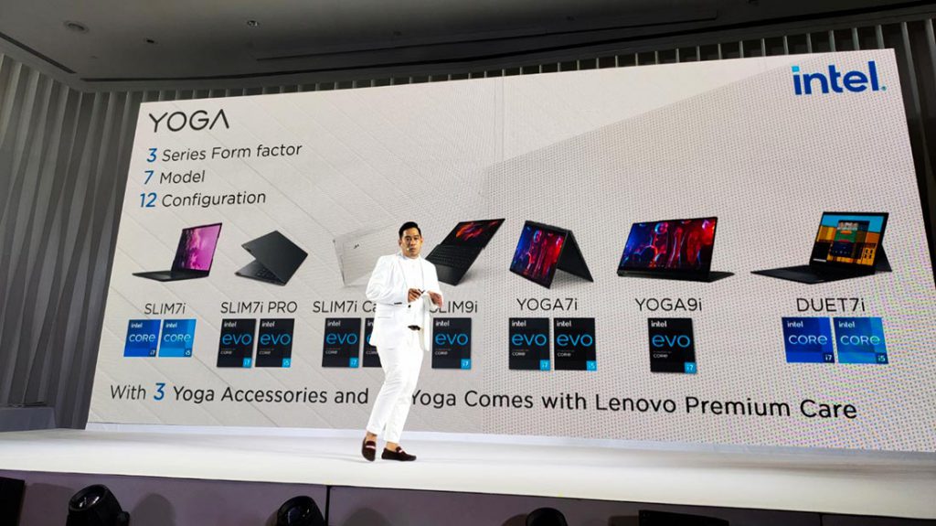 เลอโนโว เปิดตัวโน้ตบุ๊ก 7 รุ่น มั่นใจตลาดพรีเมียมยังโต