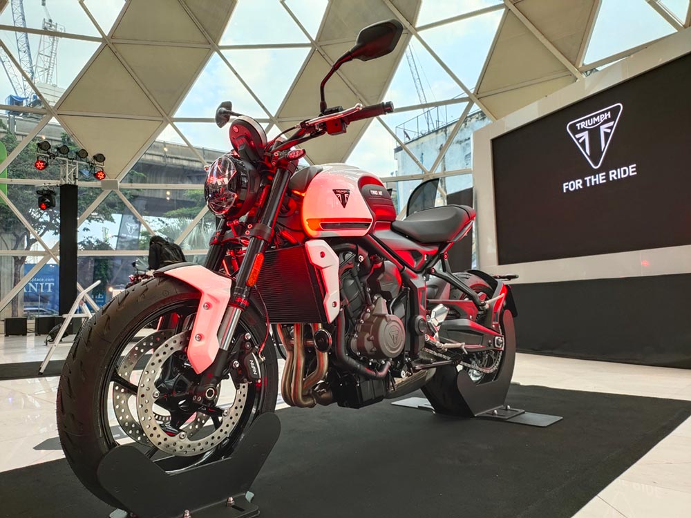 Triumph เปิดตัวบริทิชโรดสเตอร์ "Trident 660" มั่นใจสร้างยอดขายกลุ่มลูกค้าใหม่