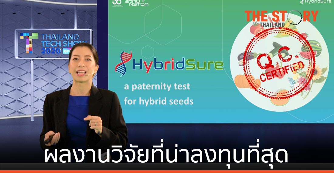 ‘ไฮบริดชัวร์’ คว้าผลงานวิจัยที่น่าลงทุนที่สุด ปี 2020