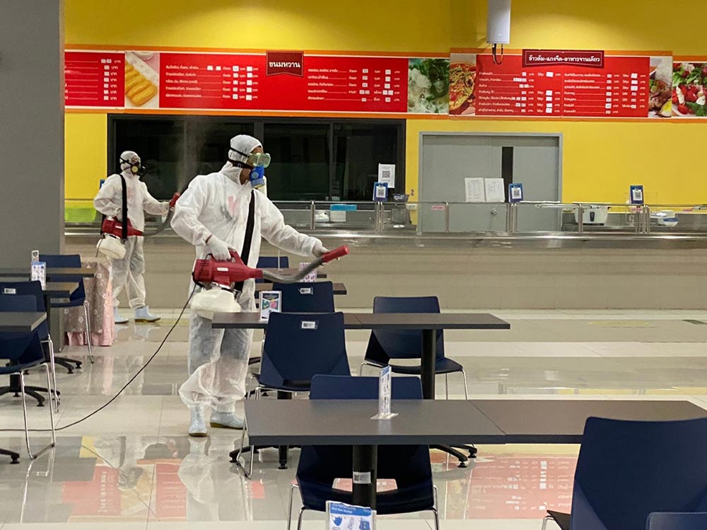 สวทช. คุมเข้มทำความสะอาดพื้นที่อุทยานวิทยาศาสตร์ฯ