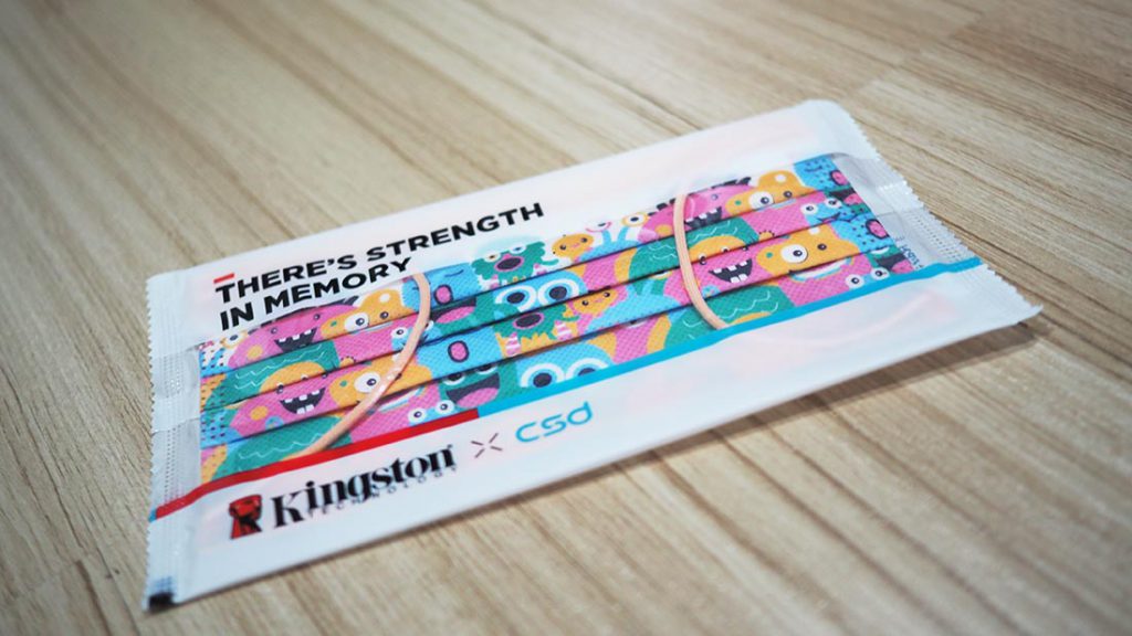 แกะกล่อง 10 หน้ากากอนามัยจากโครงการ Kingston x CSD APAC Mask Design Competition