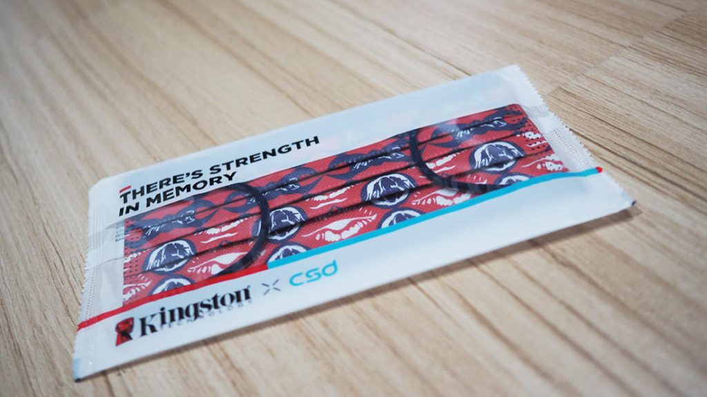 แกะกล่อง 10 หน้ากากอนามัยจากโครงการ Kingston x CSD APAC Mask Design Competition