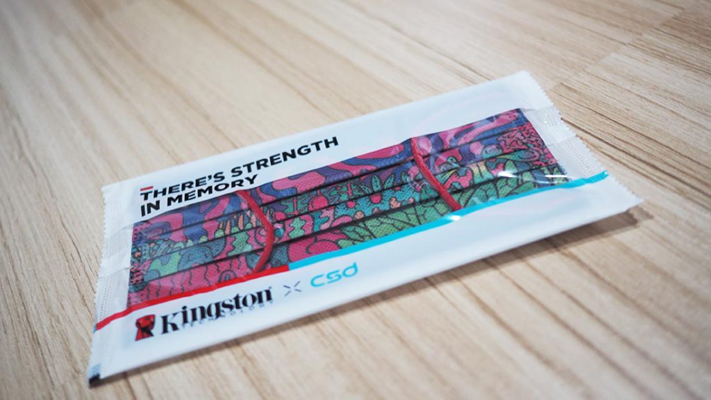 แกะกล่อง 10 หน้ากากอนามัยจากโครงการ Kingston x CSD APAC Mask Design Competition