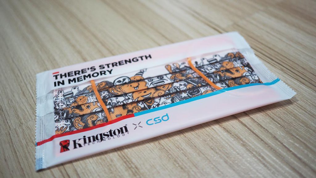 แกะกล่อง 10 หน้ากากอนามัยจากโครงการ Kingston x CSD APAC Mask Design Competition