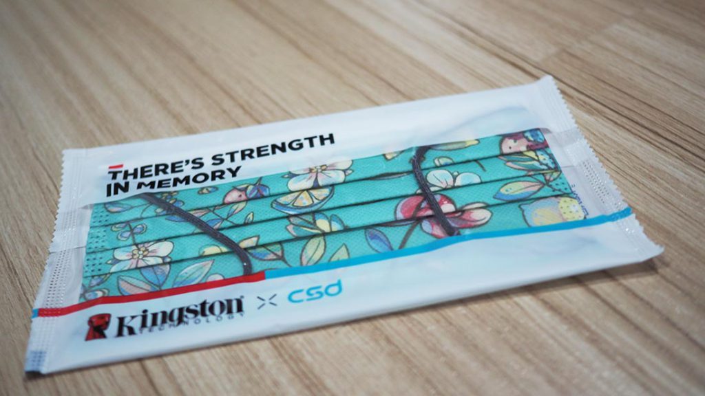 แกะกล่อง 10 หน้ากากอนามัยจากโครงการ Kingston x CSD APAC Mask Design Competition