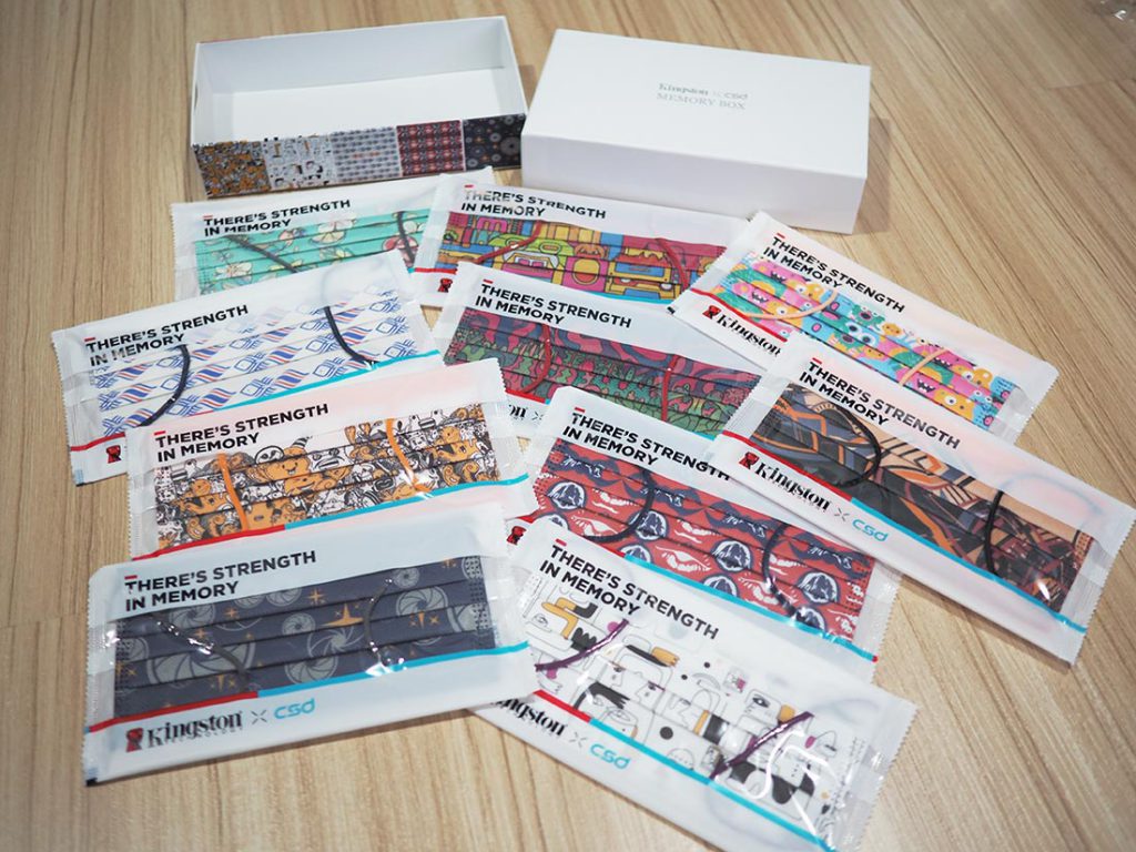 แกะกล่อง 10 หน้ากากอนามัยจากโครงการ Kingston x CSD APAC Mask Design Competition