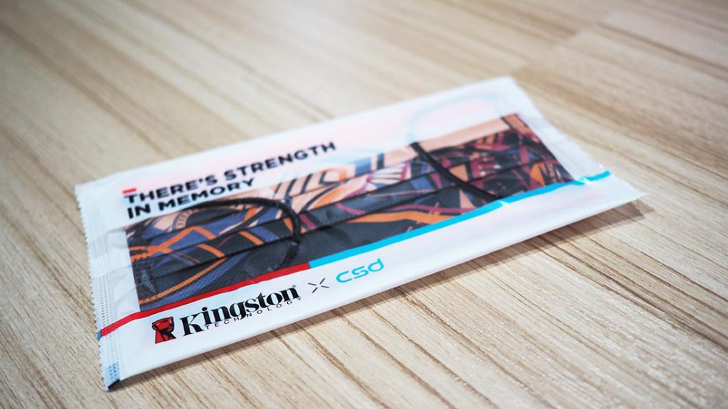 แกะกล่อง 10 หน้ากากอนามัยจากโครงการ Kingston x CSD APAC Mask Design Competition