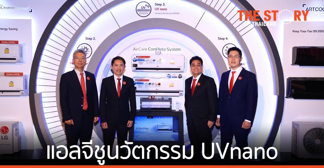 แอลจี ชูนวัตกรรม UVnano กำจัดเชื้อแบคทีเรียและไวรัสที่ใบพัดในตัวเครื่อง