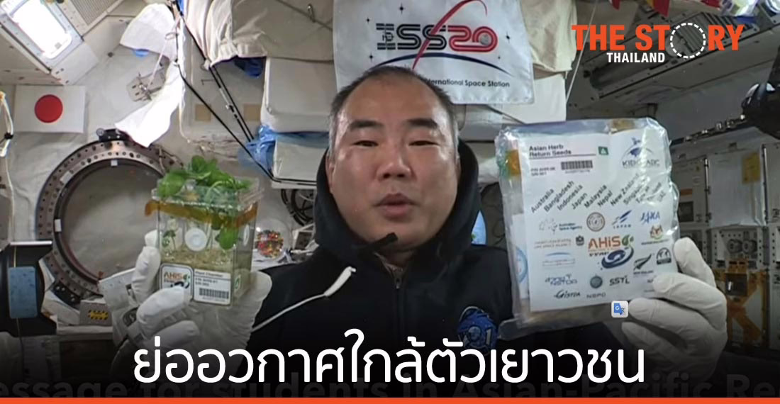 สวทช. ย่ออวกาศใกล้ตัวเยาวชน กับโครงการ AHiS ปลูกโหระพาอวกาศ เทียบกับบนพื้นโลก