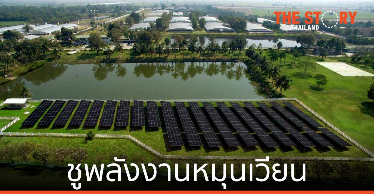 ซีพีเอฟ ชูพลังงานหมุนเวียน รักษาสมดุลสิ่งแวดล้อม สร้างธุรกิจสีเขียว