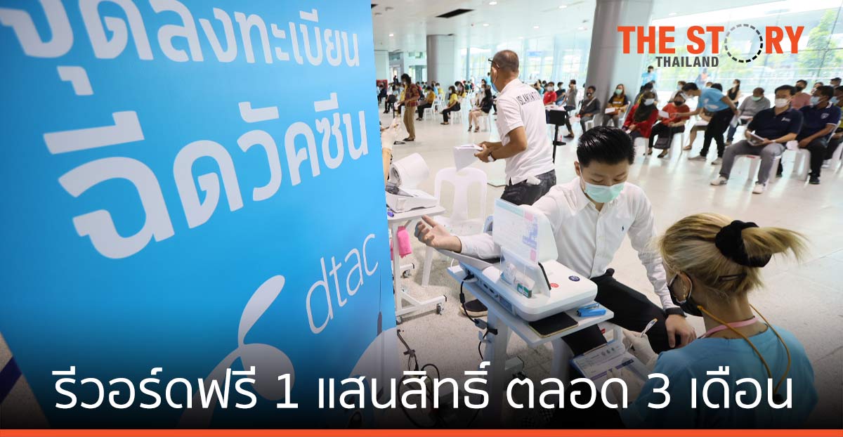 ดีแทค จัดเต็มสิทธิพิเศษดีแทค รีวอร์ดให้ฟรี กว่า 1 แสนสิทธิ์ ตลอด 3 เดือน