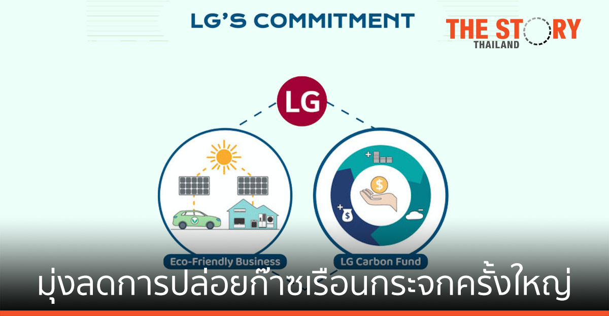 แอลจี มุ่งลดการปล่อยก๊าซเรือนกระจกครั้งใหญ่ที่สุด