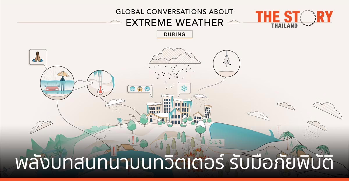 พลังบทสนทนาบนทวิตเตอร์: แชร์ข้อมูล รู้ทัน รับมือช่วงภัยพิบัติ แบบเรียลไทม์