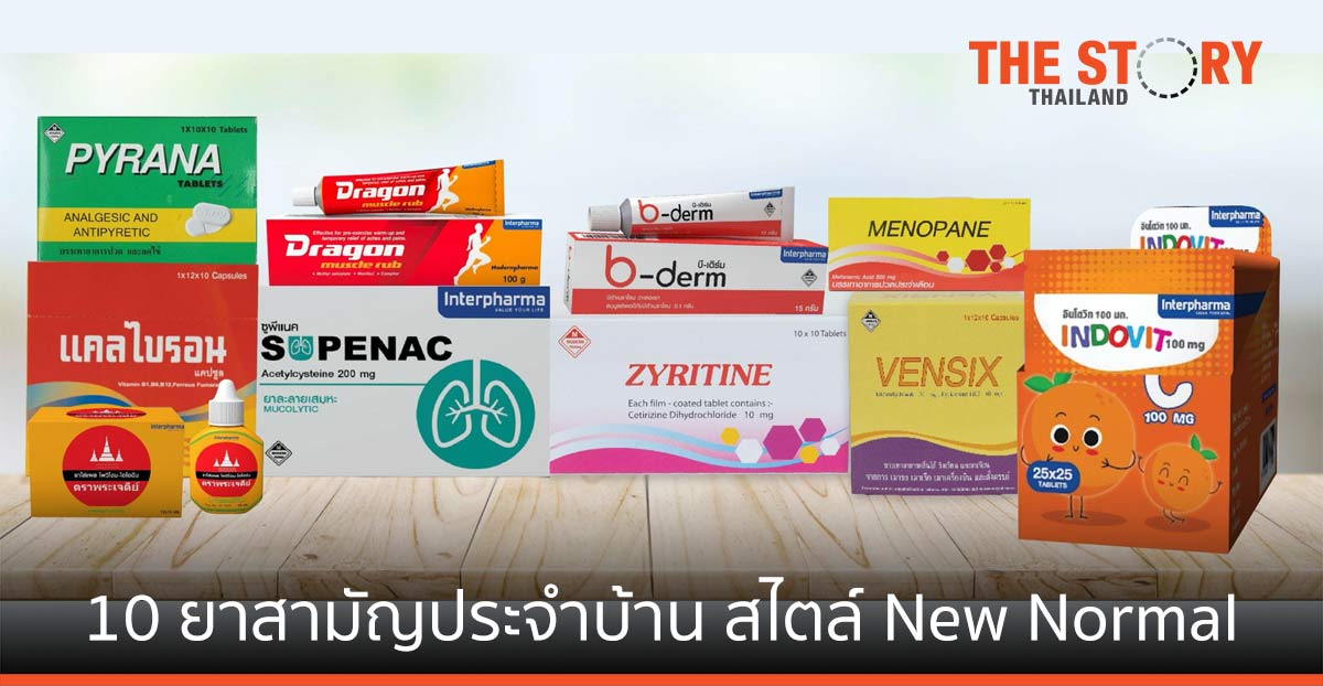 10 ยาสามัญประจำบ้าน ที่ทุกบ้านต้องมี ในยุค New Normal