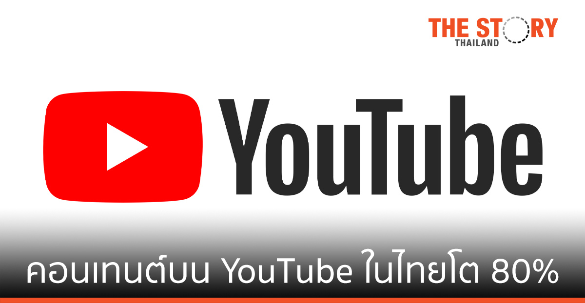 YouTube เผยจำนวนชั่วโมงคอนเทนต์ที่อัปโหลดบน YouTube ในไทยเพิ่มขึ้น 80%