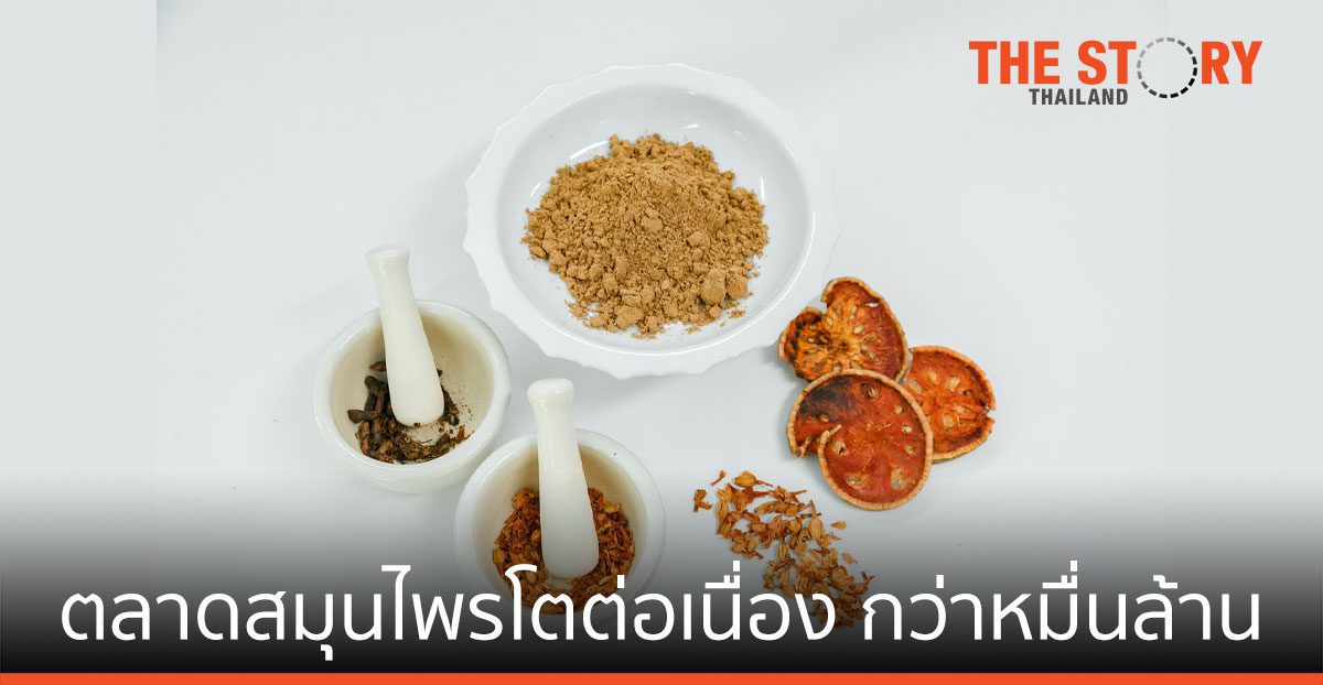 ตลาดสมุนไพรโตต่อเนื่องกว่าหมื่นล้าน ต้องการบุคลากรด้านแพทย์แผนไทยมากขึ้น