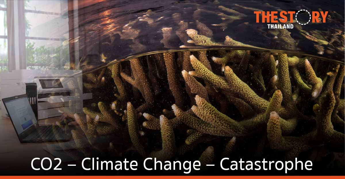 CO2 – Climate Change – Catastrophe เมื่อคาร์บอนเปลี่ยนแปลงสภาพภูมิอากาศจนไปสู่จุดหายนะของท้องทะเลไทย