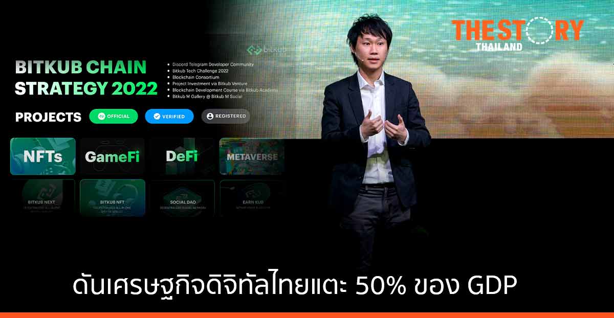 พันธกิจบิทคับ สร้างโครงสร้างพื้นฐานดิจิทัล ดันเศรษฐกิจดิจิทัลไทยแตะ 50% ของ GDP