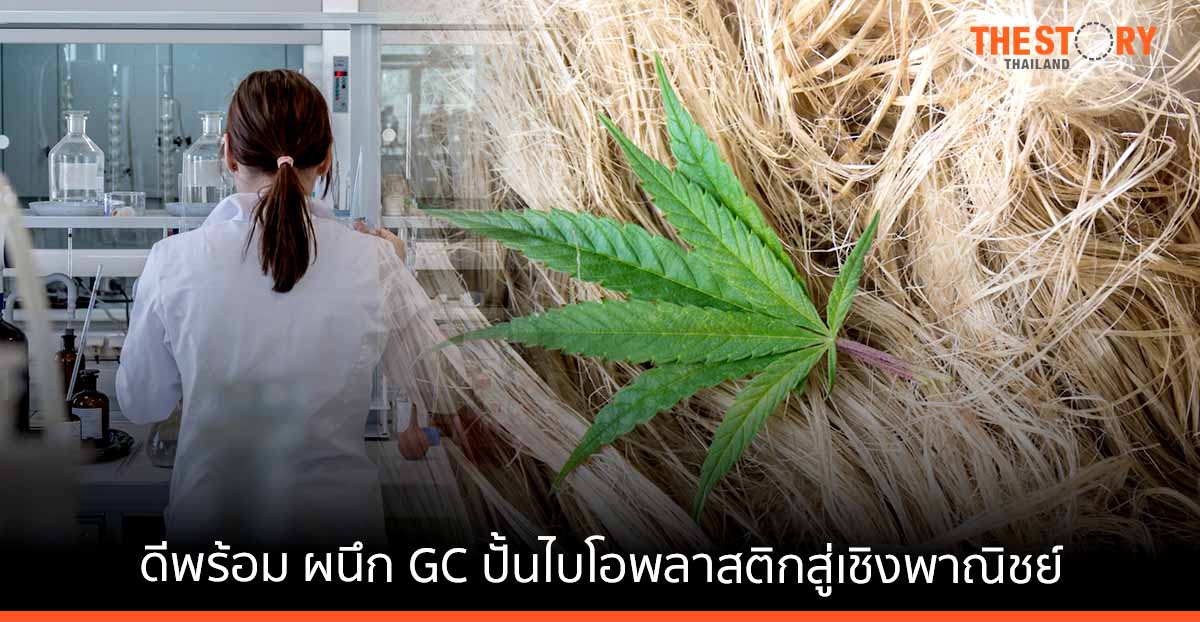 ดีพร้อม ผนึก GC ปั้นไบโอพลาสติกสู่เชิงพาณิชย์ ผลิตงานวิจัยใช้กากกัญชง ลดขยะอุตสาหกรรม