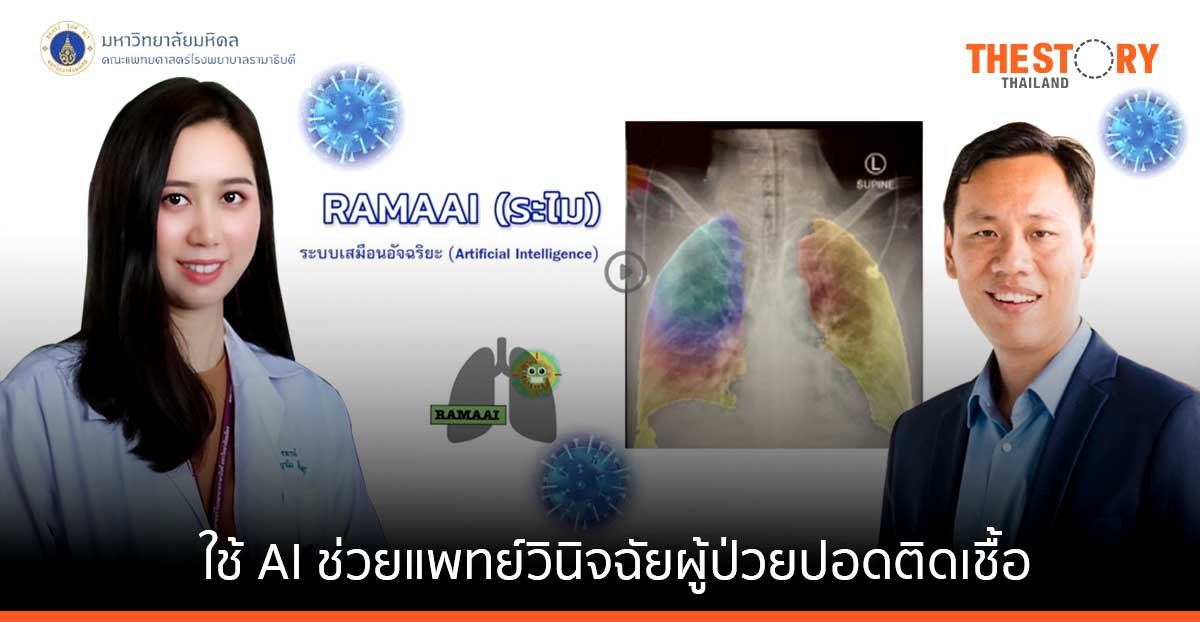 มหิดลใช้ AI ช่วยแพทย์วินิจฉัยผู้ป่วย COVID-19 ปอดติดเชื้อ