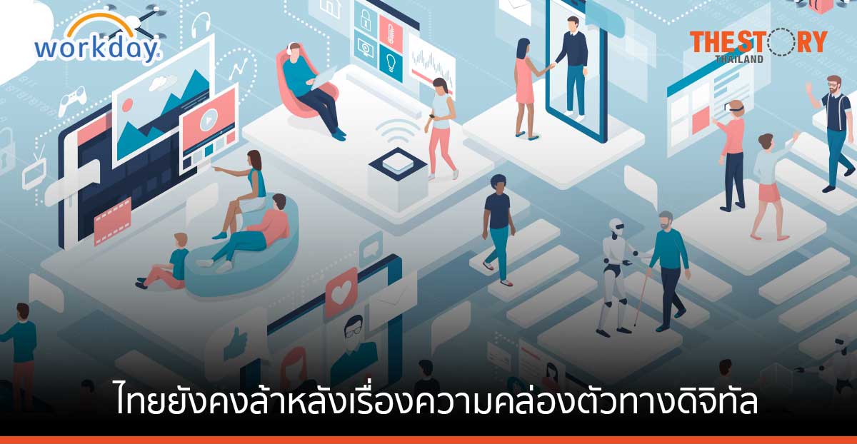 Workday เผยองค์กรส่วนใหญ่ในไทย ยังล้าหลังเรื่องความคล่องตัวทางดิจิทัล
