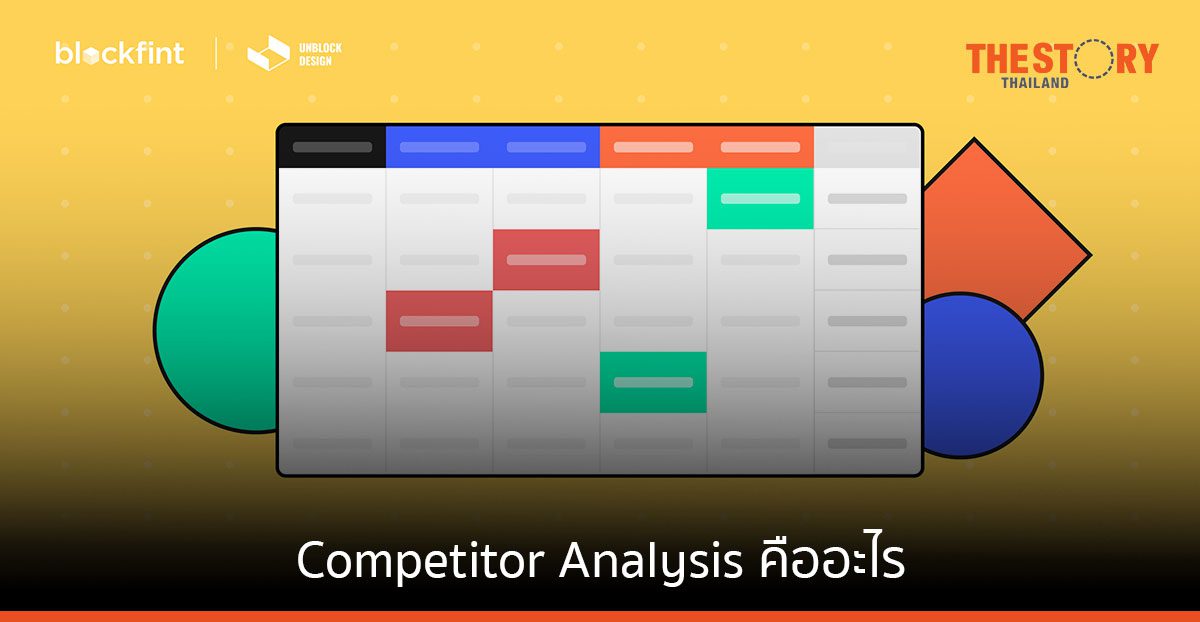 Competitor Analysis คืออะไร และทำอย่างไร?