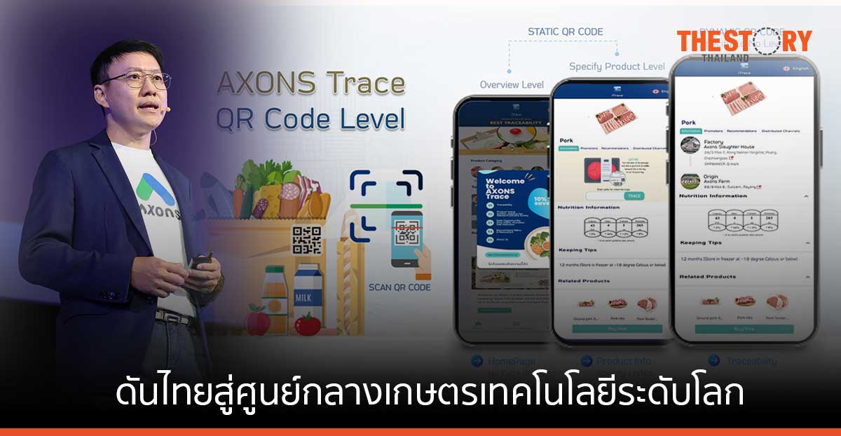 AXONS เตรียมเปิดตัวเป็น “โอเพ่น แพลตฟอร์ม” เปิดโอกาสการเข้าถึงเทคโนโลยีเกษตร