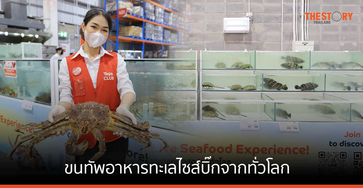 Top Club เปิดตัว ‘Live Seafood Tank’ ขนทัพอาหารทะเลไซส์บิ๊กจากทั่วโลก ไว้ในตู้ปลาขนาด 15 เมตร