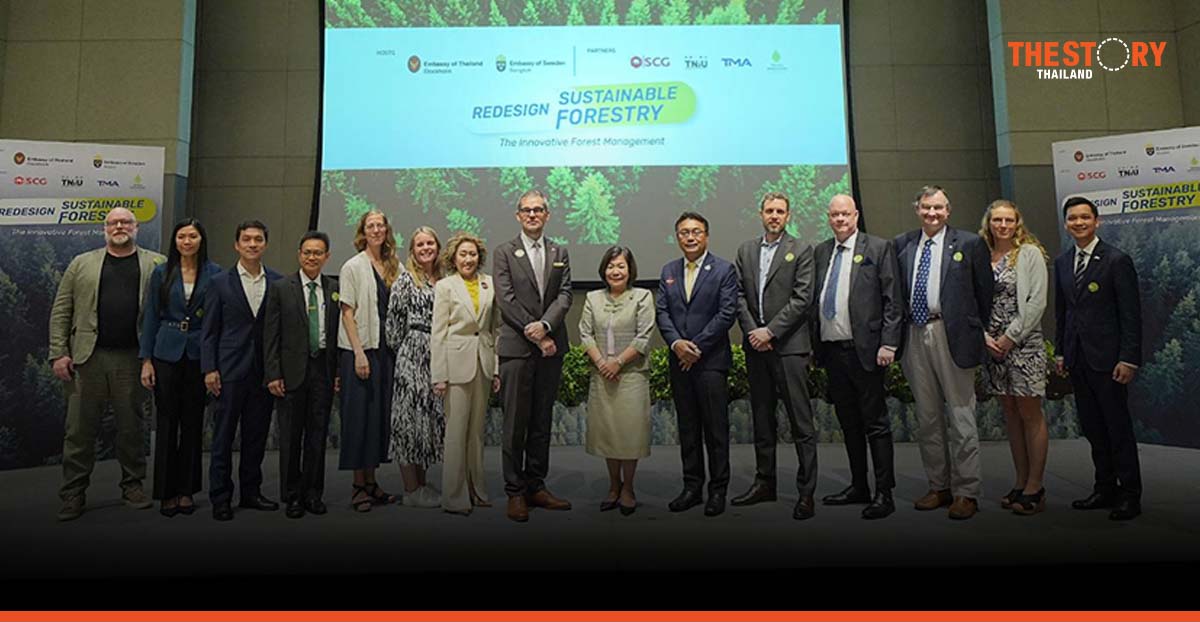 Embassy of Thailand, Sweden with SCG to introduce Global sustainable forest management model