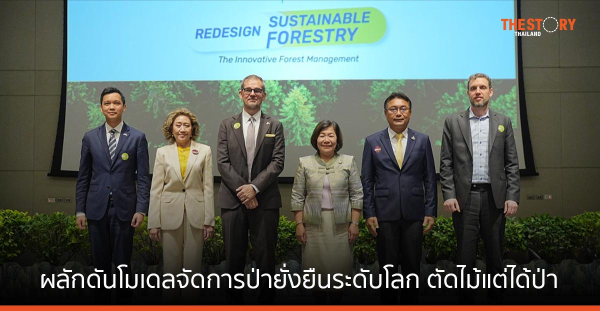 สถานทูตไทย-สวีเดน จับมือ เอสซีจี ผลักนวัตกรรมจัดการป่ายั่งยืนระดับโลก ตัดไม้แต่ได้ป่า
