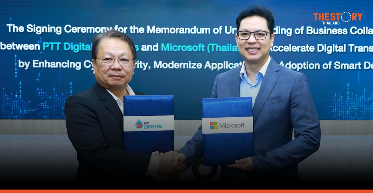 PTT Digital and Microsoft join forces to elevate digital transformation