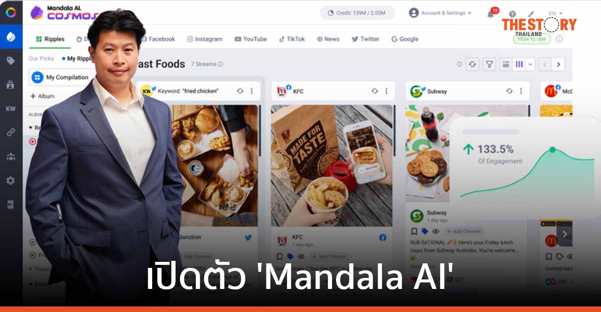 โอเชี่ยน สกาย เน็ตเวิร์ค เปิดตัว ‘Mandala AI’ โซลูชันการตลาดที่ขับเคลื่อนด้วย AI
