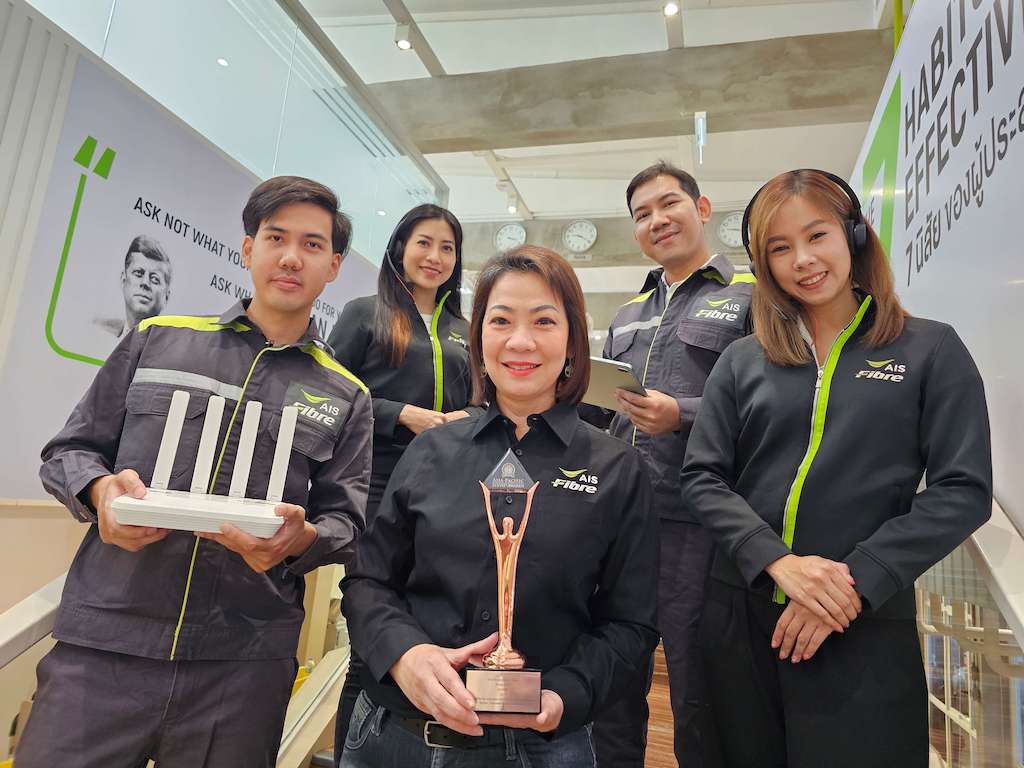 AIS Fibre คว้ารางวัลจากเวที Stevie® Awards 2023