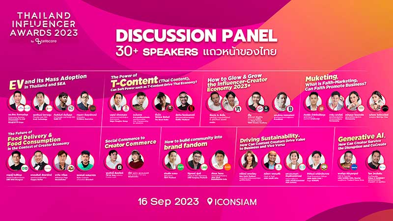 Thailand Influencer Awards 2023