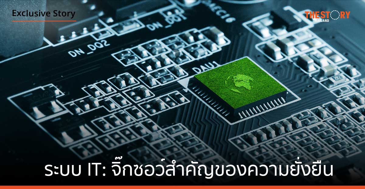 ระบบ IT: จิกซอว์สำคัญของความยั่งยืน