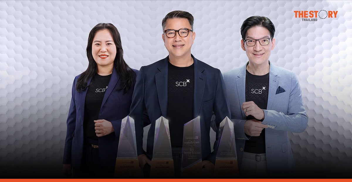 SCBX secures 4 prestigious awards from the 13th Asian Excellence Awards 2023