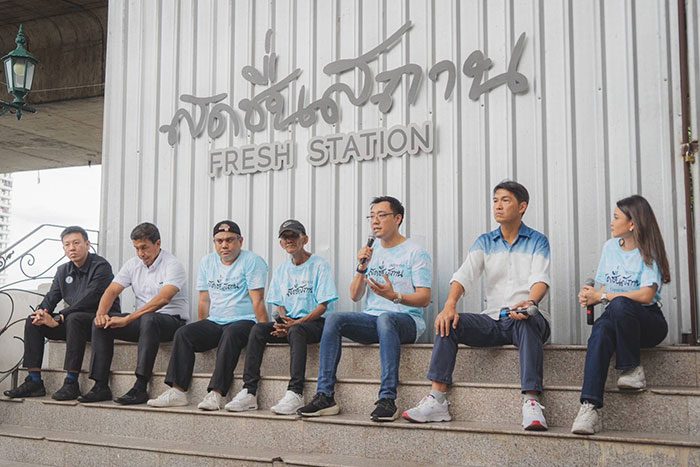 ชูมณี ส่งรถซักผ้า Laundry Move ร่วมงานเปิดตัว 'สดชื่นสถาน' ขับเคลื่อนความสะอาดสู่คนไร้บ้าน