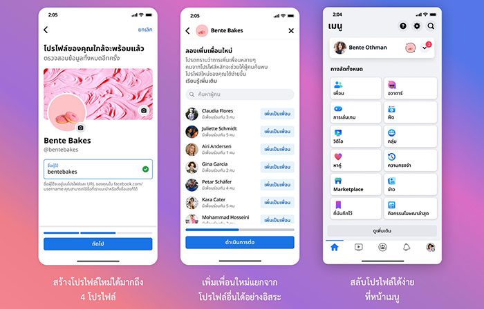 Multiple Personal Profiles