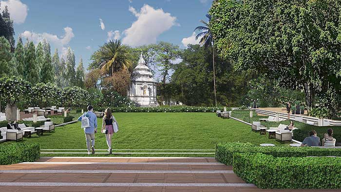 ลานกิจกรรมกลางแจ้ง