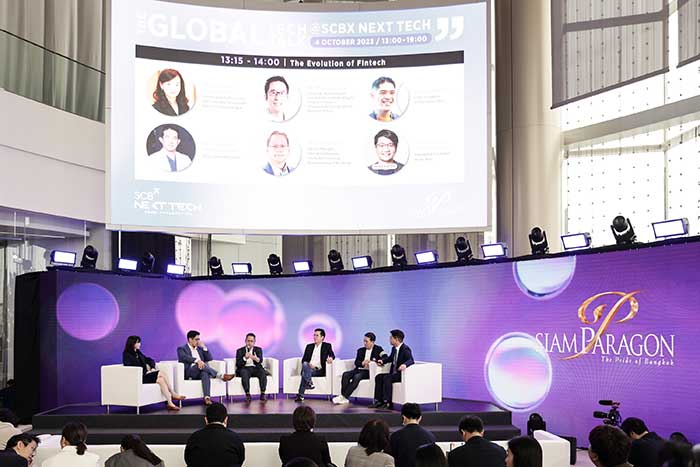 ส่องวิวัฒนาการฟินเทคไทย และเอเชีย The Global Tech Talk @SCBX NEXT TECH