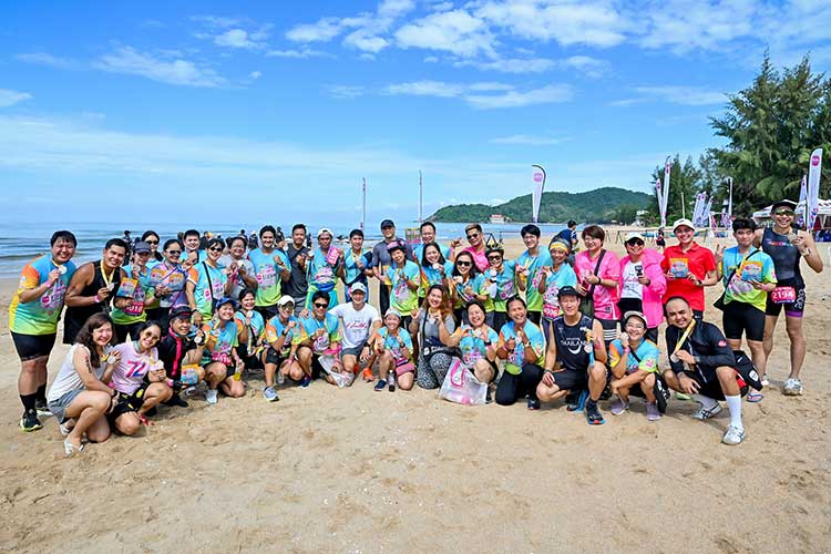 เมืองไทยประกันชีวิต จัด “เมืองไทยไตรกีฬา @หาดแหลมเสด็จ จันทบุรี” สนามสุดท้ายของปี