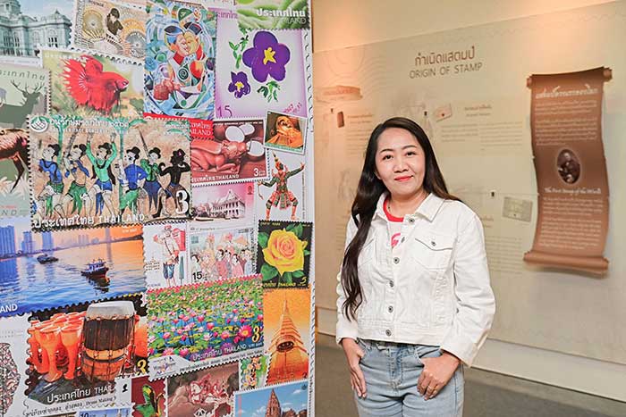 มยุรี นาคนิศร นักออกแบบแสตมป์