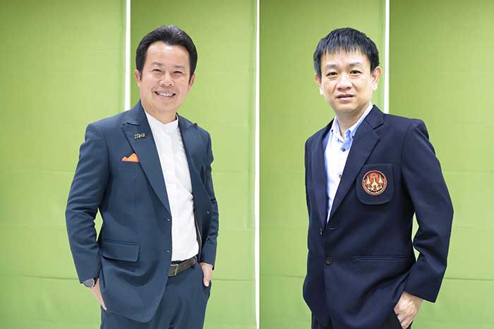 รศ.ดร.คมสัน-มาลีสี-อธิการบดี-สจล.และ-รศ.ดร.เบญจพล-ตันฮู้