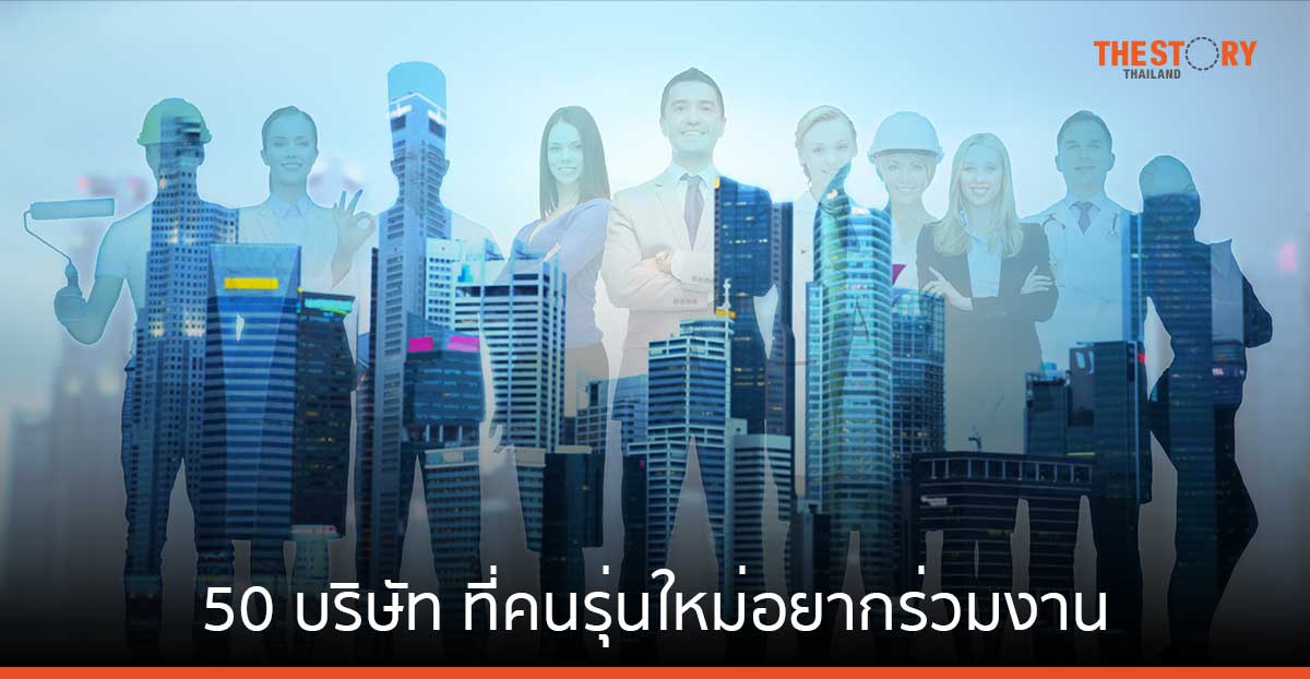 50 บริษัทที่คนรุ่นใหม่อยากร่วมงานด้วยมากที่สุดประจำปี 2024 'Google-PTT-SCG' ยังครองแชมป์