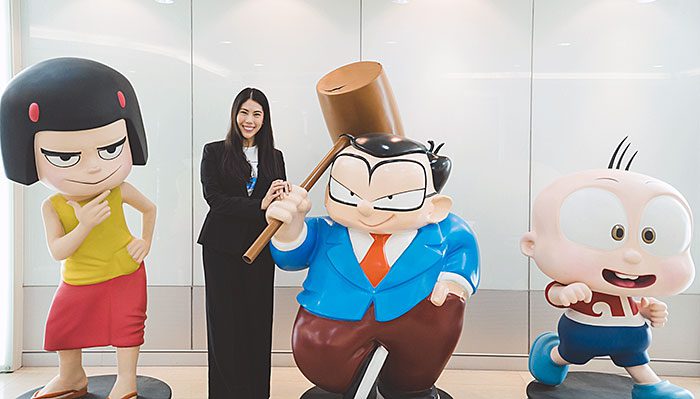 เปิดใจ “พิมพ์พิชา อุตสาหจิต” ทายาทรุ่น 3 ขายหัวเราะ “การ์ตูนเป็น Soft Power ที่ไปอยู่กับอะไรก็ได้”