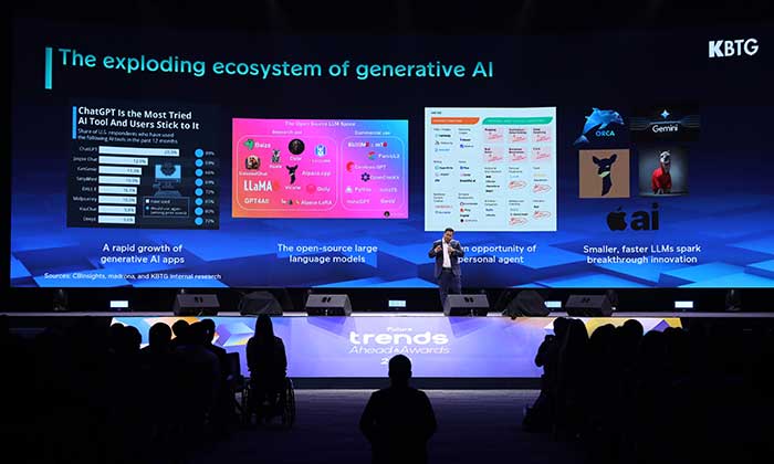 เรืองโรจน์ พูนผล ประธานกลุ่มบริษัท กสิกร บิสซิเนส-เทคโนโลยี กรุ๊ป