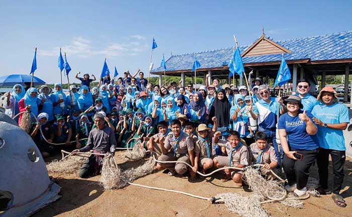 กรุงไทยพัฒนาเกาะปูโมเดล จัดกิจกรรมวางปะการังเทียมโดมทะเล ส่งเสริมชุมชน พึ่งพาตนเองด้วยภูมิปัญญา