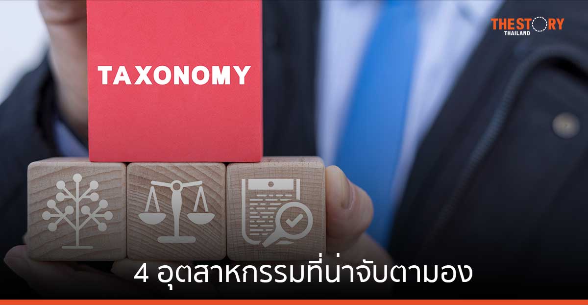 4 อุตสาหกรรมที่น่าจับตามอง ระหว่างการพัฒนา Thailand Taxonomy ระยะที่ 2