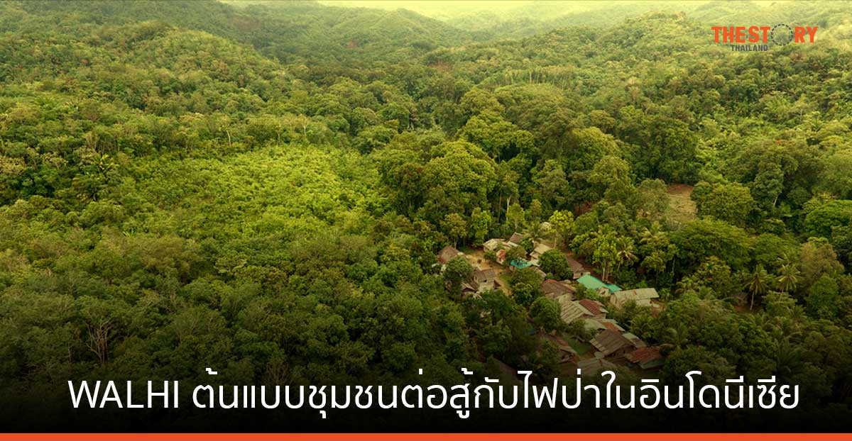 WALHI ต้นแบบชุมชนต่อสู้กับไฟป่าในอินโดนีเซีย